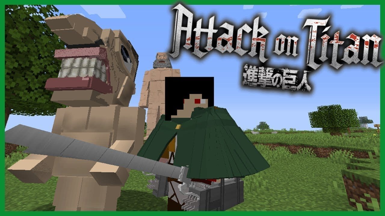 🔥Addon Attack On Titan siêu hay dành cho Minecraft PE – Bách Khoa MC